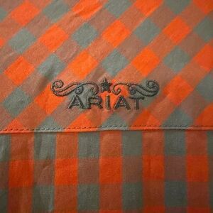 Ariat Red and Blue Checkered Shirt